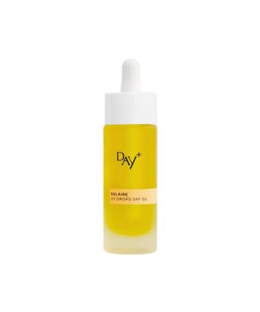 DAY+ | UV DROPS SPF 50 | High Protection Concentrated Sun Face Serum | Protects against UVA/UVB, Fights wrinkles & skin aging | Karanja, Buriti, Grape seeds | 30 ml bottle