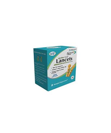 Clever Choice Pharmacist Choice Twist Top 33G Lancets 100/bx