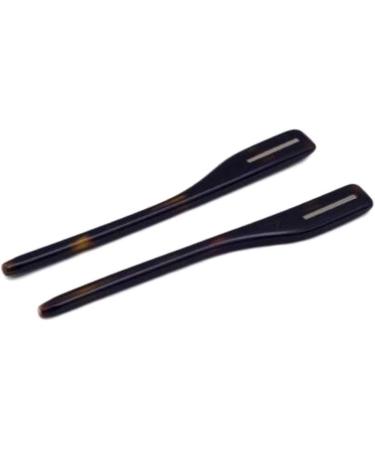 VekkEr yewear leg eyeglass accessories 2 pairs of eyeglass end tips ear sock pieces replacement tubes for thin metal eyeglass temples