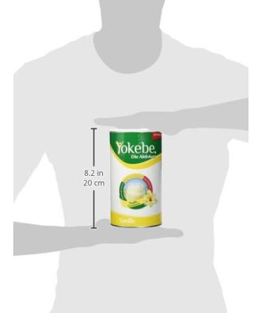 Yokebe Activated Food - Vanilla Weight Loss Drink | Gluten-Free Lactose-Free Vegetarian | Low-Calorie Protein Shake | 500g (10 Portions) - Buy Online on GoSupps.com