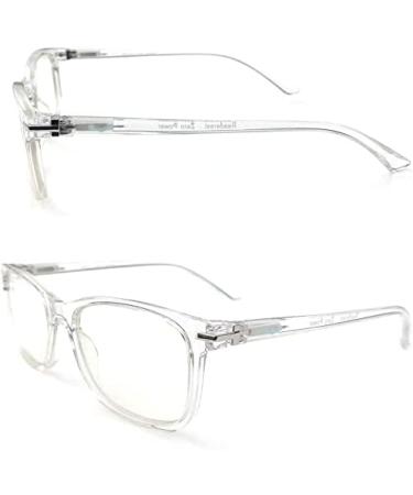 Readerest Blue Light Blocking Reading Glasses | Computer Glasses for Men and Women | Anti Glare, Anti Eyestrain, UV Blocking | Clear 1.75 Magnification - Buy Online on GoSupps.com