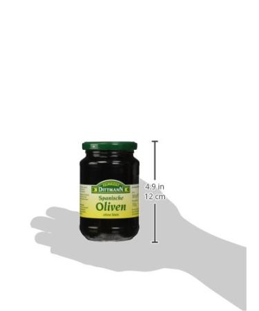 Buy Feinkost Dittmann Blackened Olives without Stones - 155g | Premium Quality Snacks | International Shipping Available - Buy Online on GoSupps.com