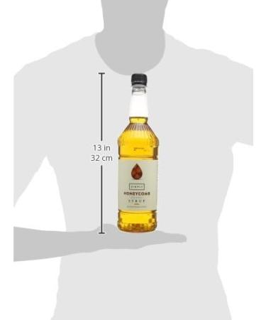 Simply Honeycomb Syrup 1 Litre - Premium Quality Honeycomb Syrup - 1 Pack - Buy Online on GoSupps.com