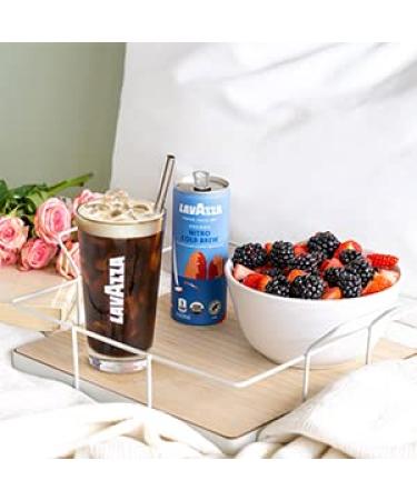 Lavazza Organic Nitro Cold Brew Coffee - 7oz x 12 Count - Smooth Medium Roast with Fruity Notes - 100% Arabica - USDA & Rainforest Alliance Certified - Buy Online on GoSupps.com