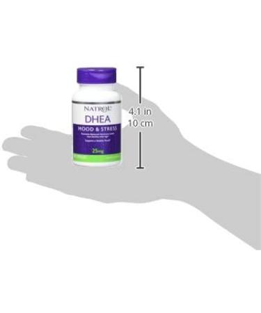 Natrol DHEA Tablets 25mg - Balanced Hormones, Mood & Healthy Aging Support - 90 Count - Buy Online on GoSupps.com