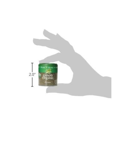 Organic Thyme 0.28 Oz - Premium Quality | Natural Flavor Enhancer - Buy Online on GoSupps.com