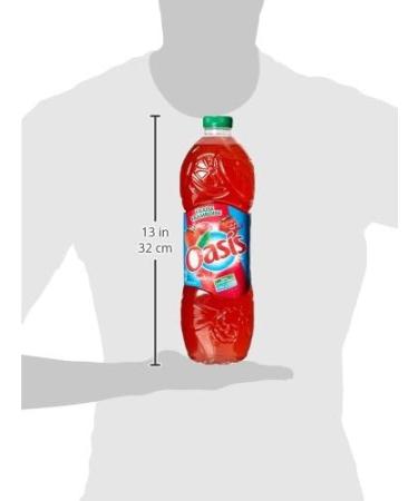 Oasis Strawberry Raspberry Fruit Drink 2 Liter Bottle - Buy Online on GoSupps.com