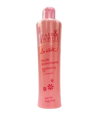 Fair & White So White Brightening Oil with Vitamin E 250ml - Buy Online on GoSupps.com