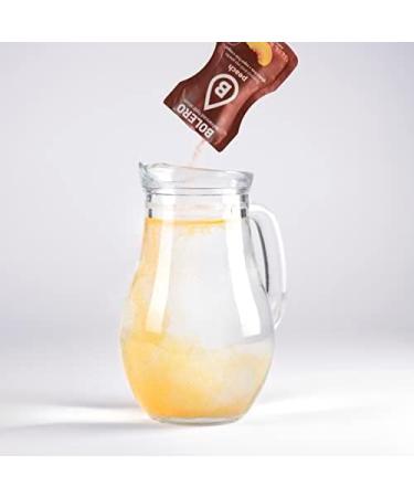 Bolero PEACH 24x3g | Sugar Free Powdered Juice Sweetened with Stevia + Vitamin C | for Kids & Sports | Gluten Free Vegan | P - Buy Online on GoSupps.com