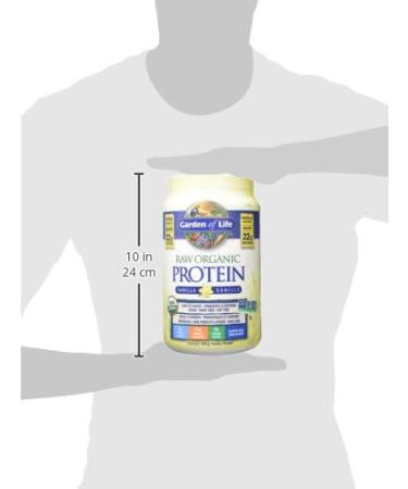 Buy Garden of Life Raw Vanilla Protein Shake 620g - Organic Dairy-Free Protein for Optimal Nutrition - Buy Online on GoSupps.com