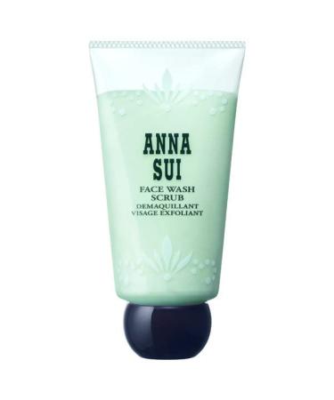 ANNA SUI Face Wash Scrub Plant Based Scrub Gently Exfoliates and Removes Dirt Dead Skin and Makeup Unclogs Pores Amino Acid 4.2 Fl Oz
