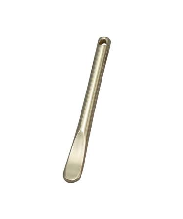 Metal cream spoon eye cream pent essence: We are presenting: stick mini eye massage pencil dosing spoon golden cosmetic spoon (size: golden)