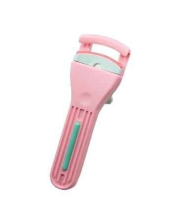 Effortless Lash Curler: Instant Eye-Opening Effect Easy-to-Use Eyelash Curling Tool-Design for Home & Travel(Pink)