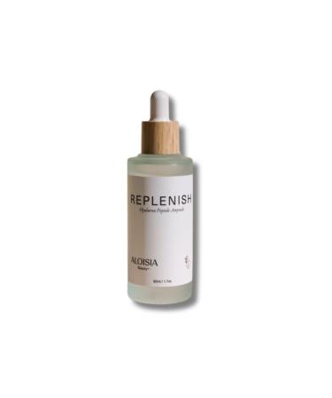 ALOISIA BEAUTY Replenish Hyaluron Peptide Ampoule, 50ml, Anti-Aging Serum with Peptides, Amino Acids, Hyaluronic Acid