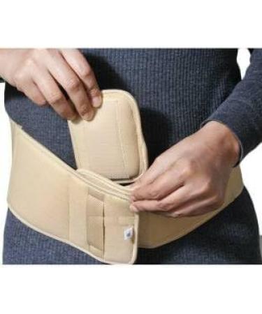 Umbilical Hernia Support Belt | Abdominal Binder for Navel Hernias - Pain Relief Brace (X-Large: 40-46 - Buy Online on GoSupps.com