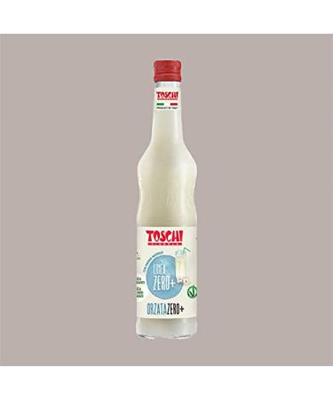 Lucgel Srl 740 gr ZERO CALORIE ORZATA Sirop aromatis en bouteille en verre TOSCHI pour ap ritif la cr me glac e Granita