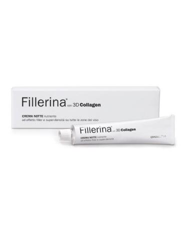 Fillerina LABO FILLERINE 3D COLLAGEN CREAM NOTTE 3 Molecular Weights VISO Grade 3 Plus 50 ml
