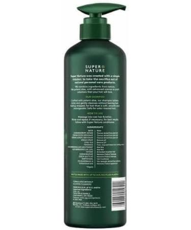 Super Nature Potent Aloe Gentle Moisture Shampoo 30 oz - Ideal for All Hair Types - Nourishing & Moisturizing Formula - International Shipping Available - Buy Online on GoSupps.com