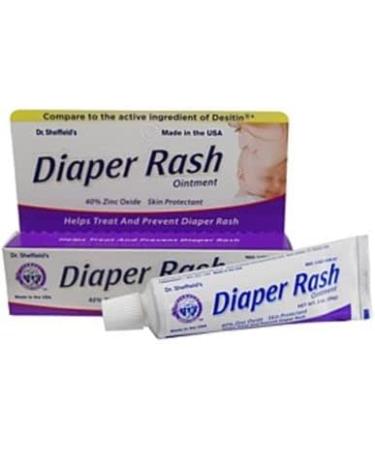 Dr. Sheffield's Diaper Rash Ointment - 2 oz | Soothes and Protects Baby's Delicate Skin - Buy Online on GoSupps.com