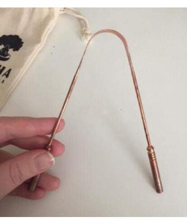 Buy DIx793 Stainless Steel Tongue Cleaner Set | 2 Pieces - Improve Oral Hygiene | International Shipping Available - Buy Online on GoSupps.com