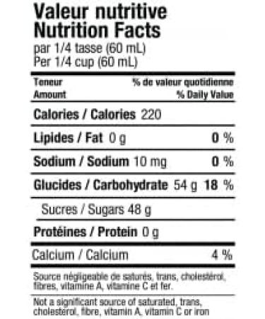 Canned Quebec Amber Maple Syrup 540ml - Cane of Canada - Buy Online on GoSupps.com