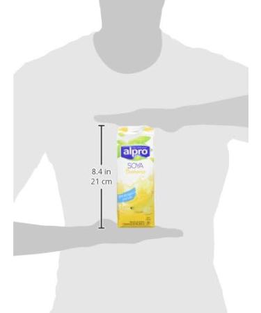 Alpro Banana Soy Drink 1 L - Pack of 4 - Buy Online on GoSupps.com