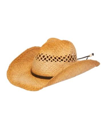 San Diego Hat Company Women's One Size Tea Stain Cowgirl Hat