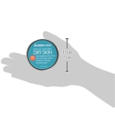 Green Goo Natural Skin Care Salve Dry Skin Care 1.82-Ounce Large Tin 3-Pack - Buy Online on GoSupps.com