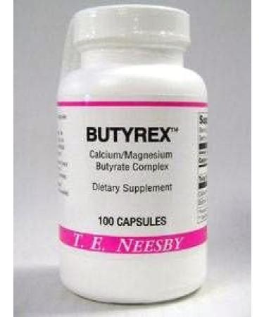 Neesby Butyrex 100 Capsules: Supports Gut Health and Digestive Function - Buy Online on GoSupps.com