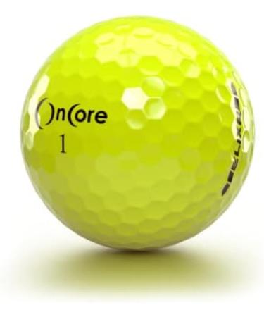 ONCORE GOLF ELIXR Tour Ball (2020) - Yellow | One Dozen High Performance Golf Balls - Buy Online on GoSupps.com