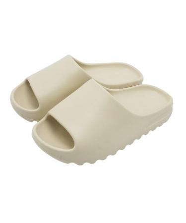 FlyHigh Cloud-Slides women's and men's flip-flops - super soft slippers non-slip & quick-drying 40/41 EU beige