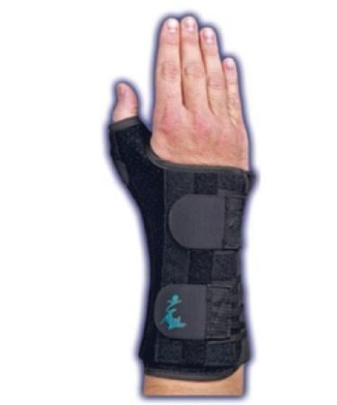 MedSpec Universal Ryno Lacer Wrist Brace Long - Left - Black