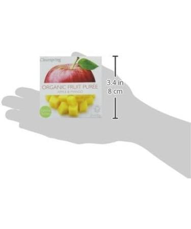 Clearspring Organic Fruit Pur e - Apple & Mango - Buy Online on GoSupps.com