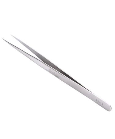 Buy ST-11 Straight Head Tweezers for Nail Art & Eyelash Extensions - Pink Antistatic Perfect for Home Use & Gifts - International Shipping Available - Buy Online on GoSupps.com
