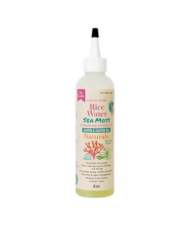 Rice Water Thickening Growth Oil 6oz (Sea Moss)