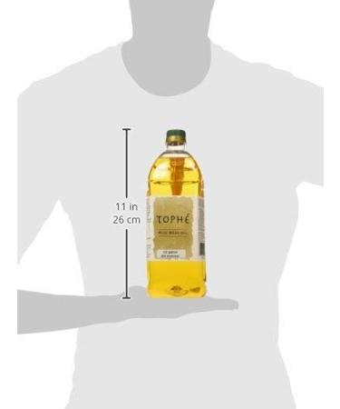 Tophe 1/2 Gallon Rice Bran Oil | Non-GMO & All Natural | Vitamin E & Gamma-Oryzanol | Heart Healthy Option - Buy Online on GoSupps.com