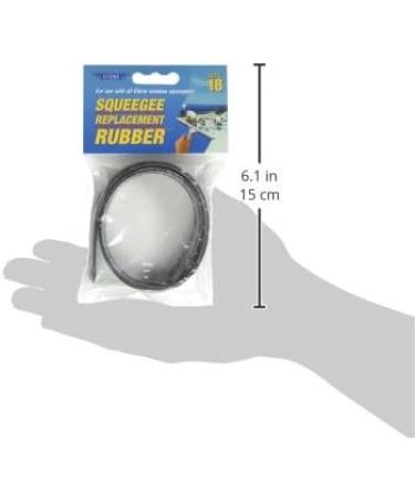 18-Inch Ettore Replacement Squeegee Rubber - High-Quality Rubber for Optimal Cleaning Results - Buy Online on GoSupps.com
