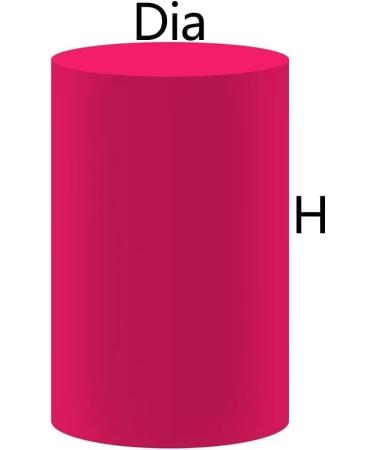 Fivan Red Cylindrical Cover for Baby Events - Birthday Shower Baptism | Elastic Base Decoration D36cm H75cm - Buy Online on GoSupps.com