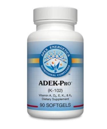 Apex Energetics ADEK-Pro 90ct (K-102) Supports gastrointestinal Health and The Immune System | Supports The GI Barrier and Other Key Physiological Functions