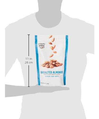 Wickedly Prime Sprouted Almonds - Unsalted, 18 Ounce (1.12 Pound) Pack of 1 - Buy Online on GoSupps.com