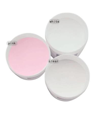 3PCS/Lot Clear Acrylic Powder Professional Crystal Polymer Clear Nail Powder Acrylic Nail System for Acrylic Nails Extension