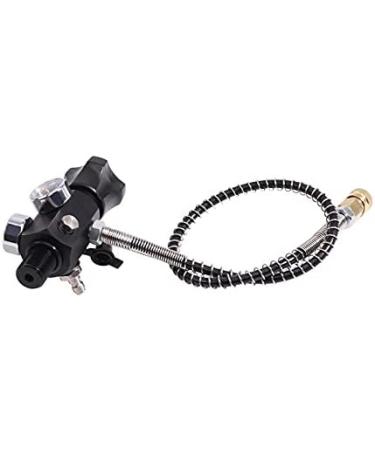 IORMAN 300bar High Pressure Paintball CO2 Tank with DIN Valve, Gauge & Fill Station - 4500psi, 24 Charging Hose for PCP Game - Buy Online on GoSupps.com