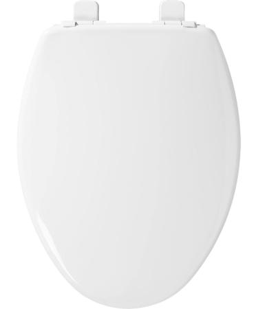 Little2Big 181SLOW 000 Elongated Toilet Seat with Built-In Potty Training Seat | Slow-Close & Never Loosen | White - 1 Pack - Buy Online on GoSupps.com