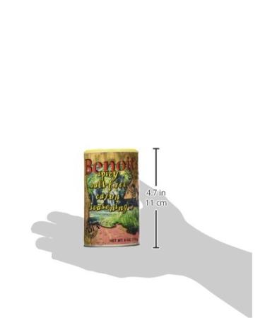 Benoit's Best Salt-Free Cajun Seasoning - Spicy Blend (6 oz) - Buy Online on GoSupps.com