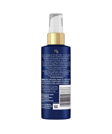 HB Hair Biology Silver Shine Serum with Biotin 3.3 fl oz - Moisture and Shine for Color-Treated Gray Hair | Smooth, Soften, and Enhance Healthy Glow (1 Pack) - Buy Online on GoSupps.com