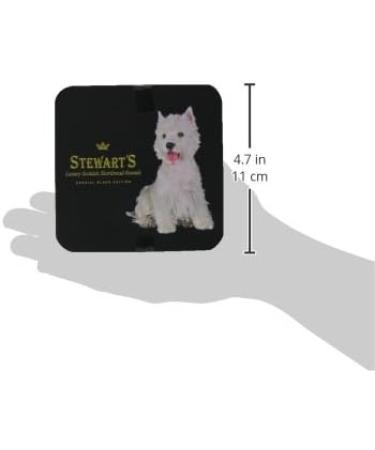 Stewart's - West Highland Terrier Shortbread Gifting Tin (125g) - Traditionally Made Luxury Scottish Shortbread Delicious Melt-In-Mouth Biscuits Ideal Grab Sized Treat to Share 40 Years Heritage 1 x 125g West Highland Terrier Tin - Shortbread - Buy Online on GoSupps.com