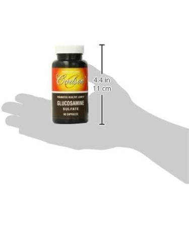 Carlson Labs Glucosamine Sulfate 750mg 60 Capsules - Buy Online on GoSupps.com