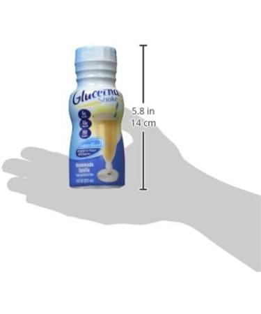 Glucerna Nutrition Shake Homemade Vanilla 8 Ounce Bottles 16 count Vanilla 237 ml (Pack of 16) - Buy Online on GoSupps.com