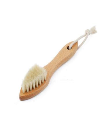Laundry Stain Brush with Natural Boar Bristle - Stain Remover Brush for Clothes (Laundry Brush 1)