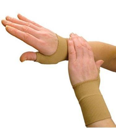 Buy Gel Compression Gloves - 2 Pairs Silicone Thumb Brace for Pain Relief & Support | Ideal for Artists & Wrist Health - Buy Online on GoSupps.com
